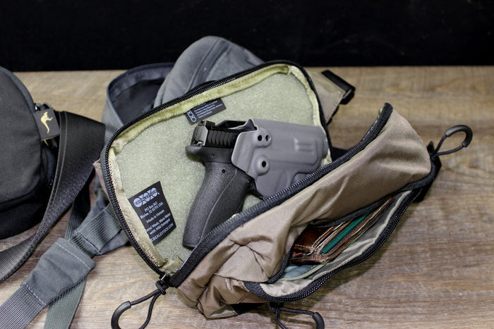 EDC Velcro Bag Holster for Smith & Wesson M&P 4"