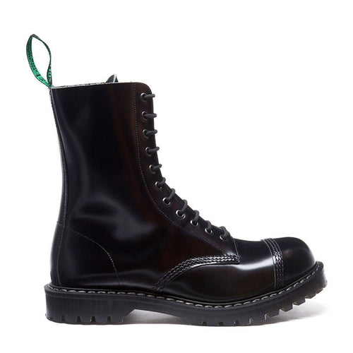 "Englander" Black 11 Eye Steel Toe Derby Boot