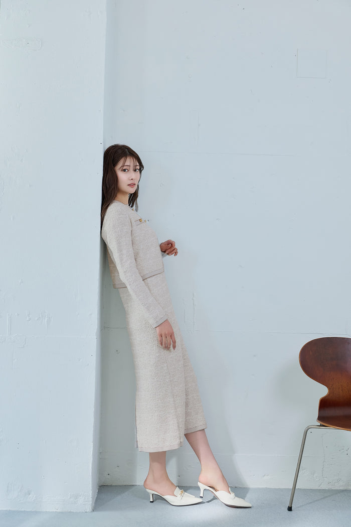 ［Essentia］Spring Tweed Dress Set
