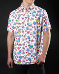 Fiesta Mexican inspired golf polos