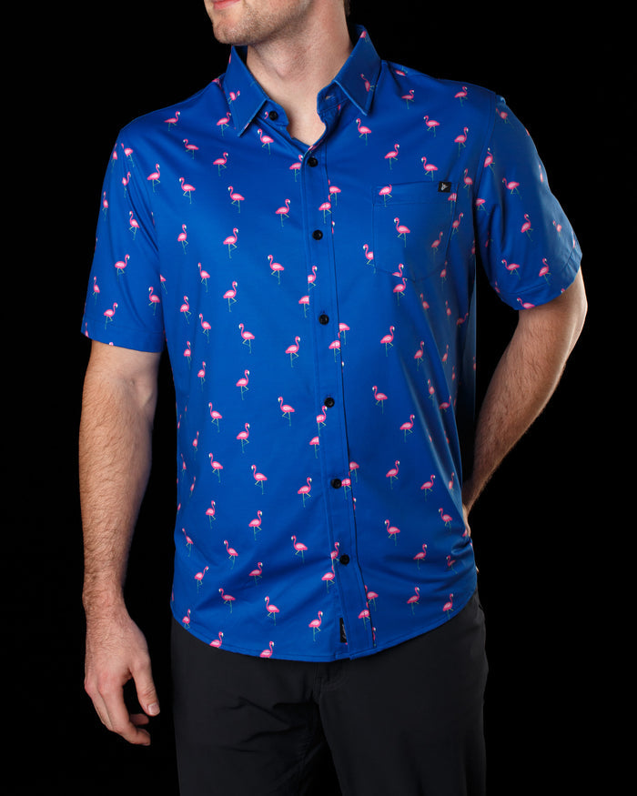 Fla-Mingle Button Up 2.0