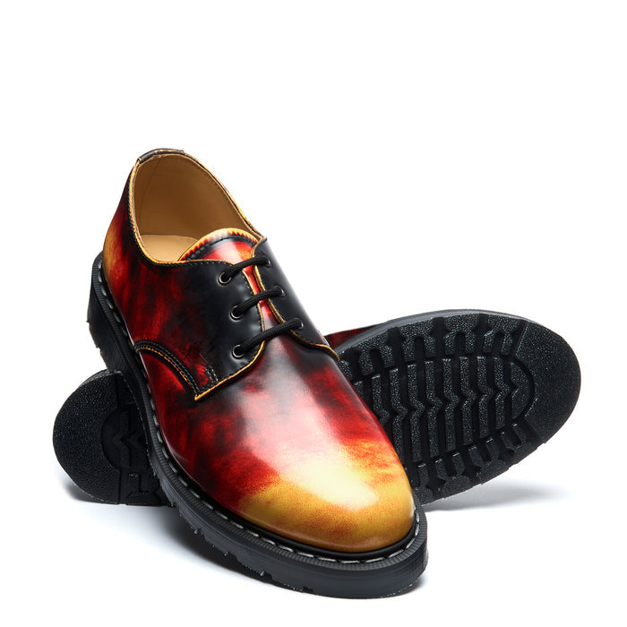 Flame Rub-Off Gibson Shoe