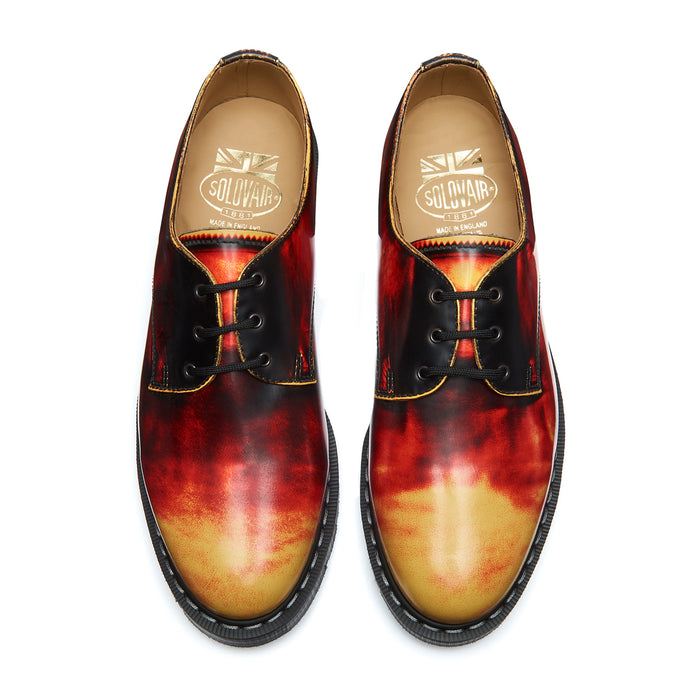 Flame Rub-Off Gibson Shoe