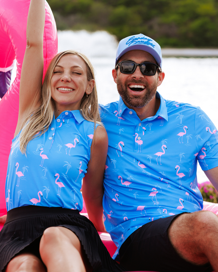 Flock Around His & Hers Matching Polo Bundle
