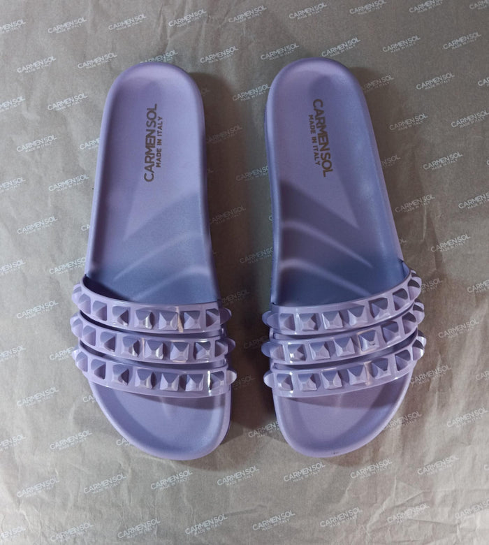 Franco 3 Strap Slides Ultra Shiny - Second Chance