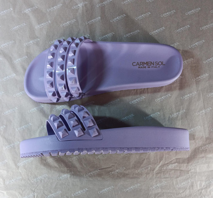 Franco 3 Strap Slides Ultra Shiny - Second Chance