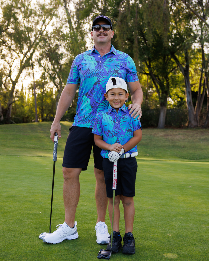 Fresh Fronds - Father & Son Polo Bundle