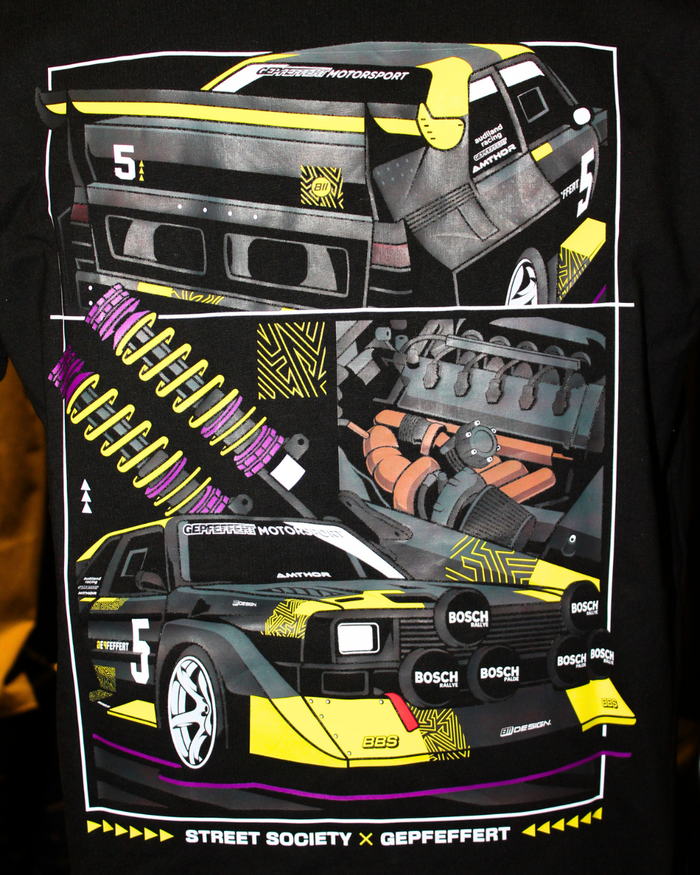 gepfeffert.com x Street Society - T-Shirt Audi S1 - gepfeffert.com