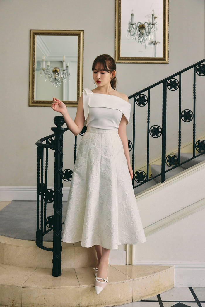 Gerbera Jacquard Skirt