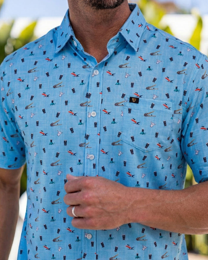 Gilroy's Greatest | Guinness® Button Up 2.0