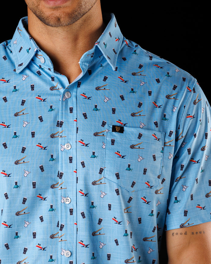 Gilroy's Greatest | Guinness® Button Up 2.0