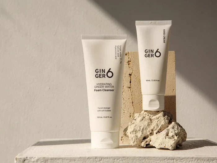 Ginger6 Hydrating ginger water foam cleanser 150ml
