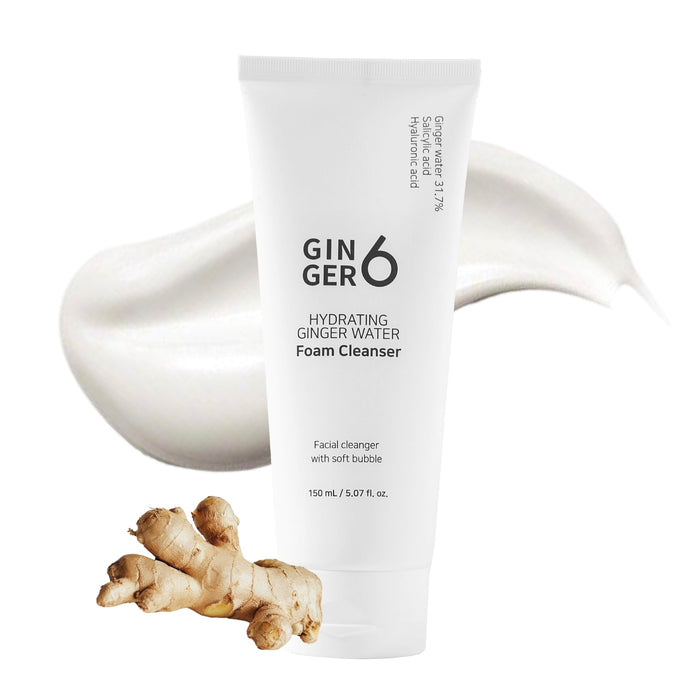 Ginger6 Hydrating ginger water foam cleanser 150ml
