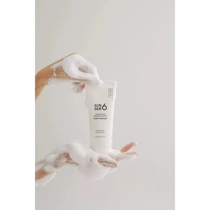Ginger6 Hydrating ginger water foam cleanser 150ml