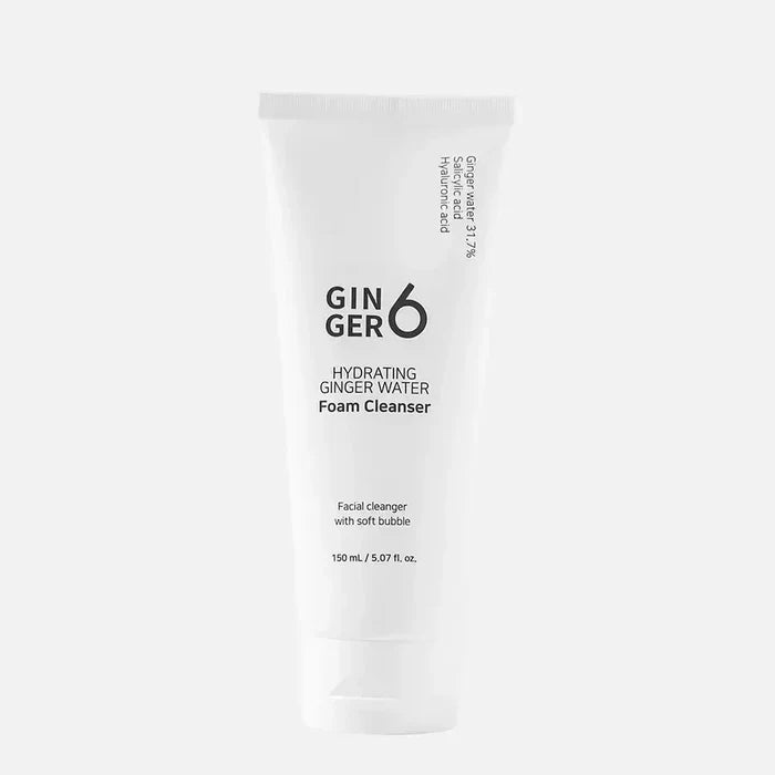 Ginger6 Hydrating ginger water foam cleanser 150ml