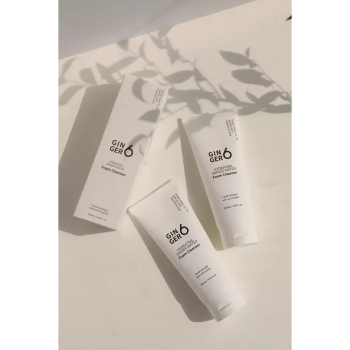 Ginger6 Hydrating ginger water foam cleanser 150ml