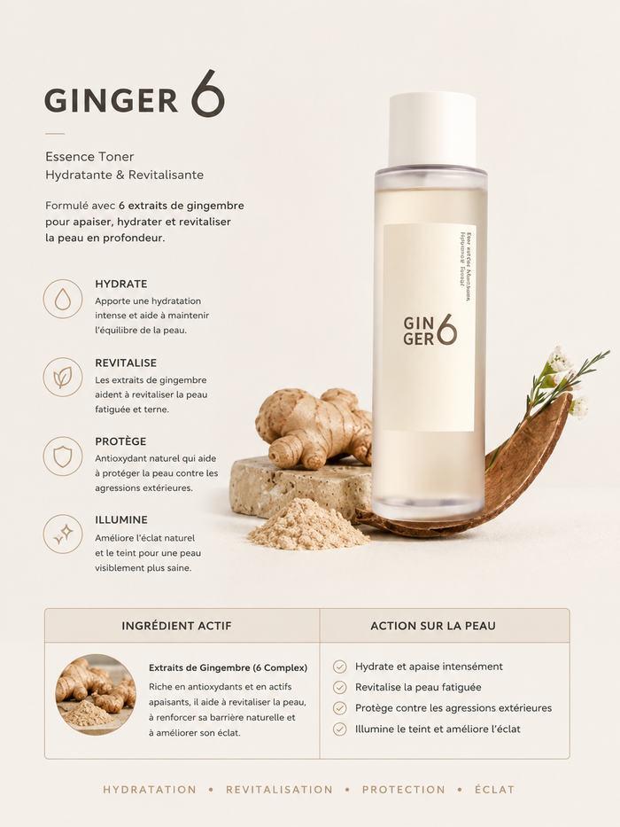Ginger6 Like white Blossom essence toner 150ml