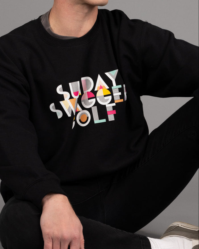 Golf Crewneck - Black