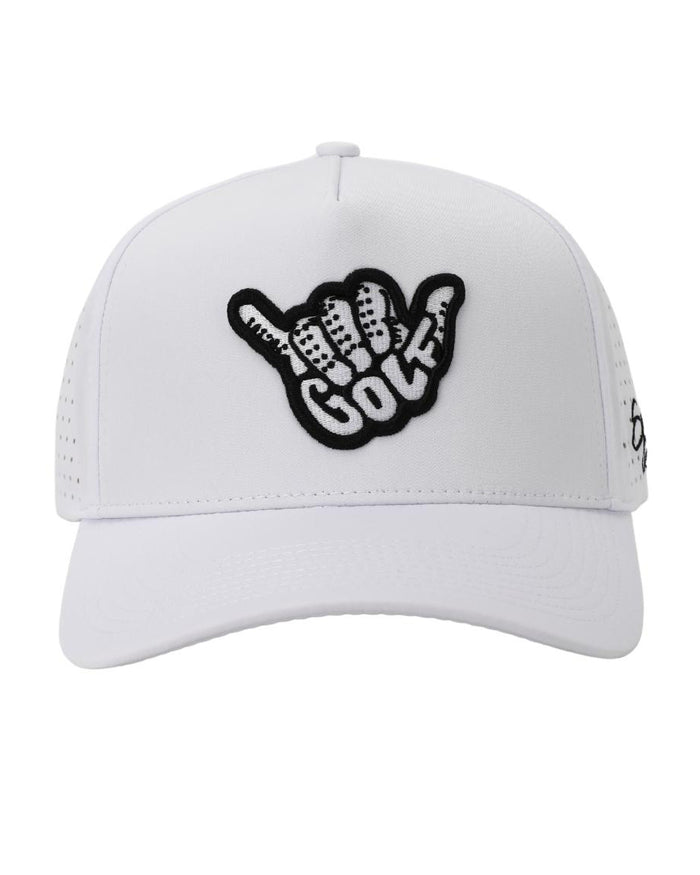 Golf Shaka Hat - White