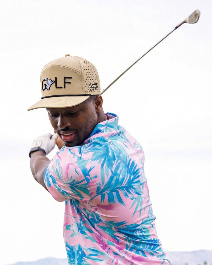 GOLF Snapback Hat - Tan