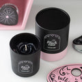 Gothic Black Rose Scented Candle with 3D Roses