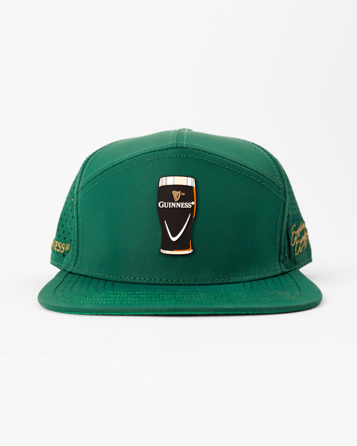 Guinness® Flat Bill Hat – Drafted – Green