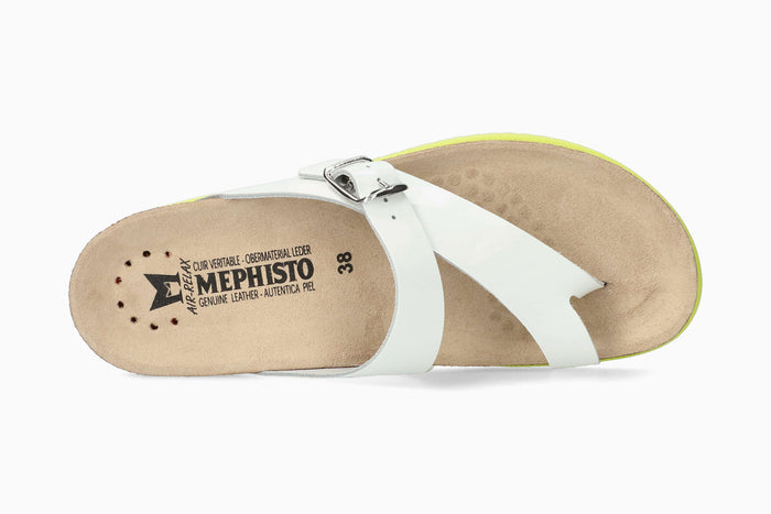 Mephisto Women's Sandal Helen Brights White Apple Top
