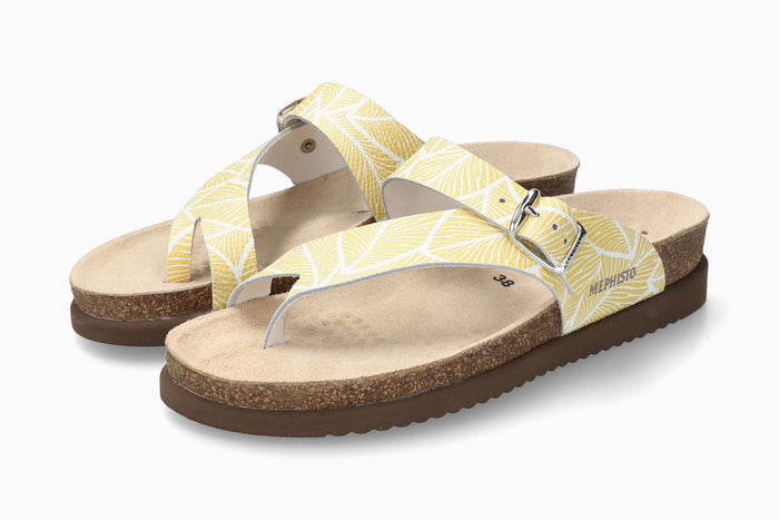 Mephisto Women's Sandal Helen Brights Yellow Panama