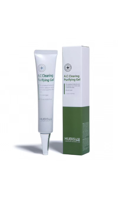 HubisLab A.C Clearing Purifying Gel - Soin Anti-Acné 15ml
