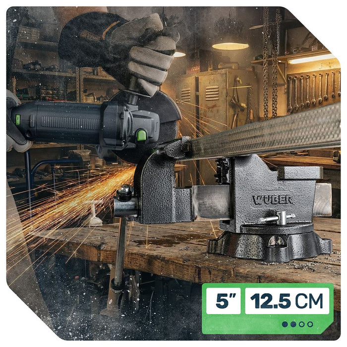 Imadło ślusarskie 5" 125 mm WUBER