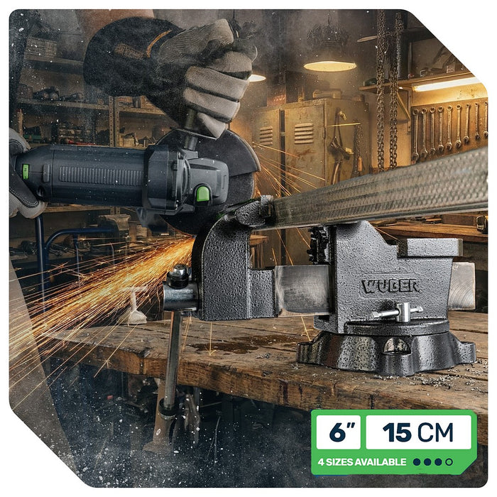 Imadło ślusarskie 6" 150 mm WUBER