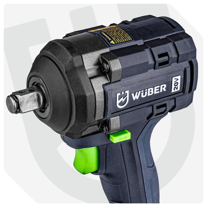 Klucz udarowy akumulatorowy bezszczotkowy 600 Nm 20 V Share+ System SOLO WUBER