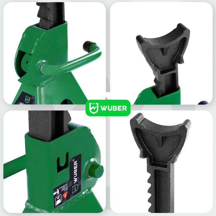 Zbliżenie na szczegóły obudowy i mechanizmów w kobyłkach W22008