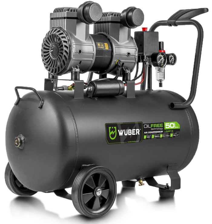 Kompresor bezolejowy 50 l 1500 W WUBER