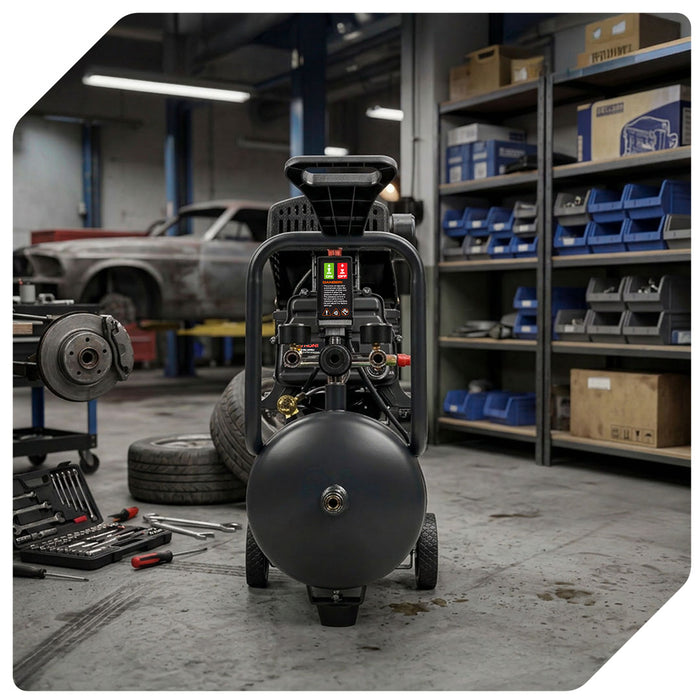 Kompresor olejowy 24 l 1100 W WUBER
