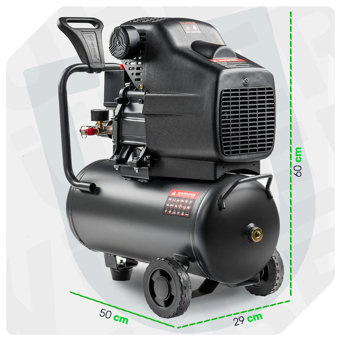 Kompresor olejowy 24 l 1100 W WUBER