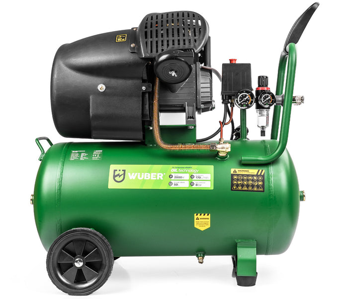 Kompresor olejowy 50 l 2000 W WUBER