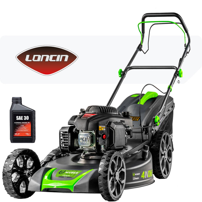 Kosiarka spalinowa 4 KM Loncin 46 cm z napędem 166 cm³ WUBER