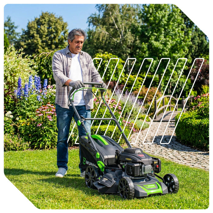 Kosiarka spalinowa 4 KM Loncin 46 cm z napędem 166 cm³ WUBER