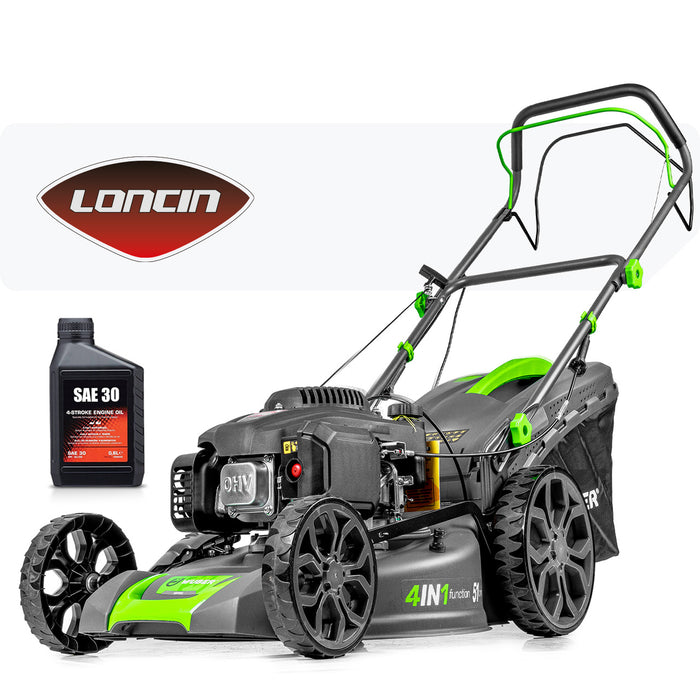 Kosiarka spalinowa 4,8 KM Loncin 51 cm z napędem WUBER