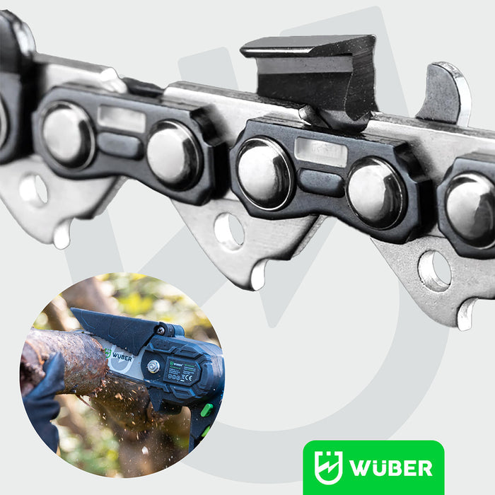 Łańcuch do minipilarki 6" ze skokiem 1/4" WUBER