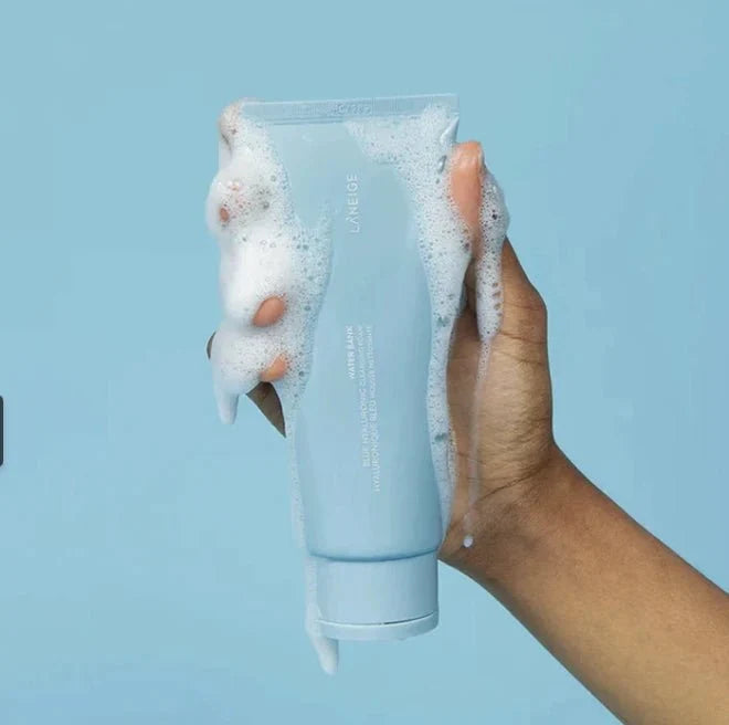 Laneige Water Bank Bleu Hyaluronic cleansing foam - Cosmétiques coréens Skincare Coréens