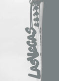 Waterproof Carmen Sol Las Vegas jelly bag charms in color white