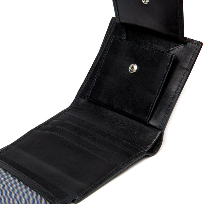 Leather Bi Fold Wallet