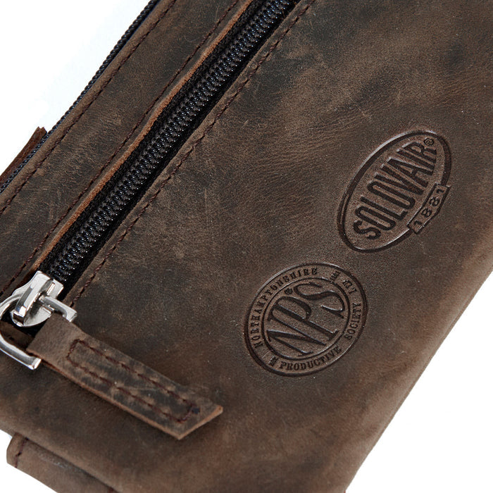 Leather Key & Coin Wallet