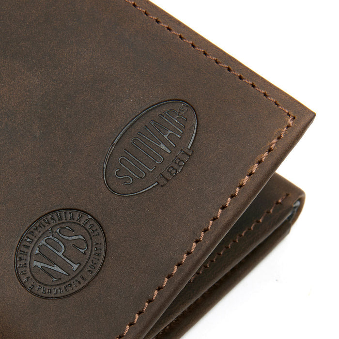 Leather Tri Fold Wallet