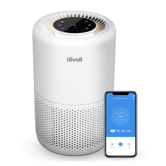 Levoit Core® 200S-P Smart Air Purifier - - App & Voice Control