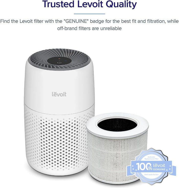 Levoit Core® Mini Air Purifier Replacement Filter - HEPA filter in Sleep Mode