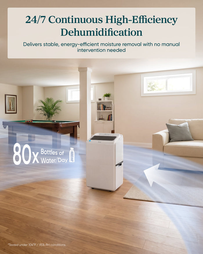 Levoit Smart Dehumidifier with 24/7 Pump Drainage - Levoit