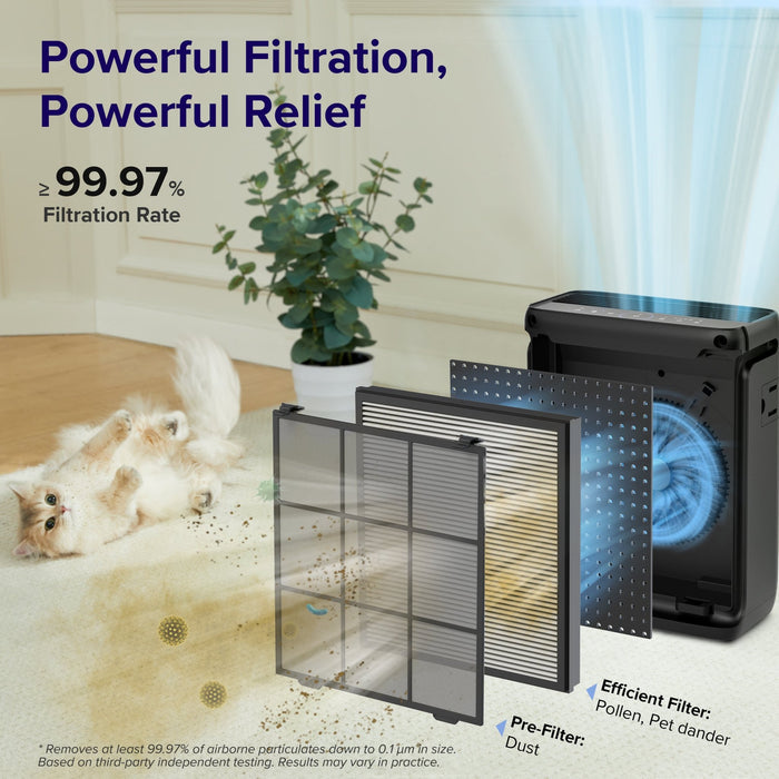 Levoit Vital 200S - P Smart Air Purifier - Black - Levoit